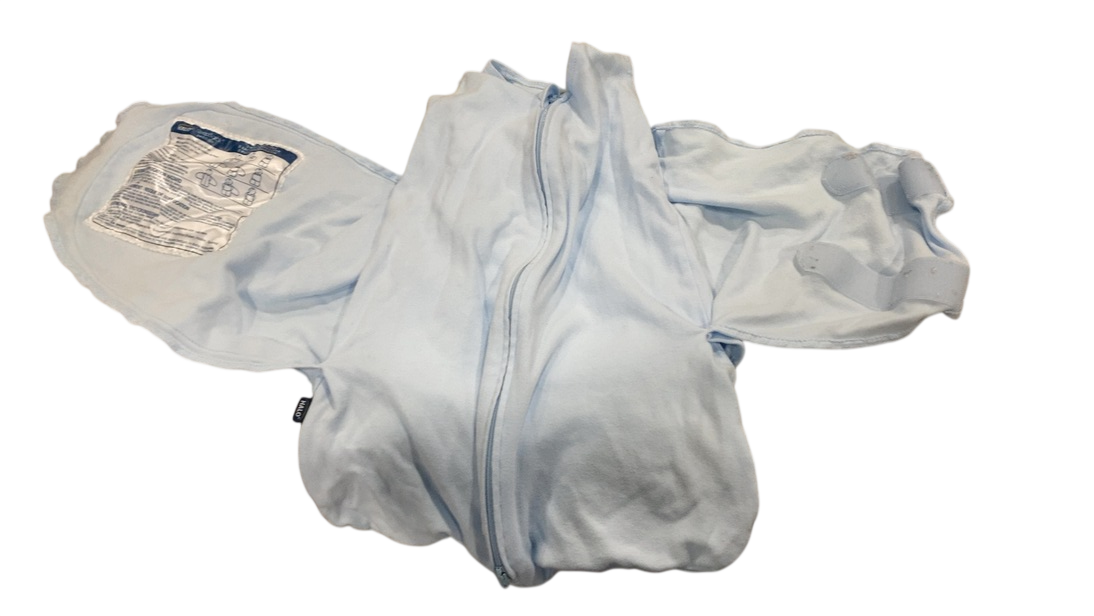 Shop Halo SleepSack Swaddle, Baby Blue, Newborn at GoodBuy Gear