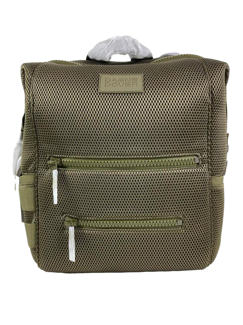 Dagne Dover Indi Diaper Backpack Large, Dark Moss Air Mesh display picture 1