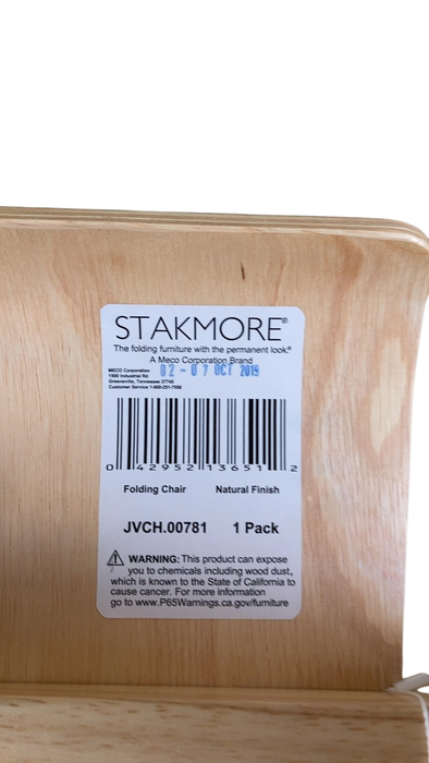 Shop Stakmore Folding Wooden Kids Chair, Wood at GoodBuy Gear