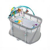 Shop Baby Einstein Kick & Snooze 3-in-1 Foldable Playard, Grey at GoodBuy Gear