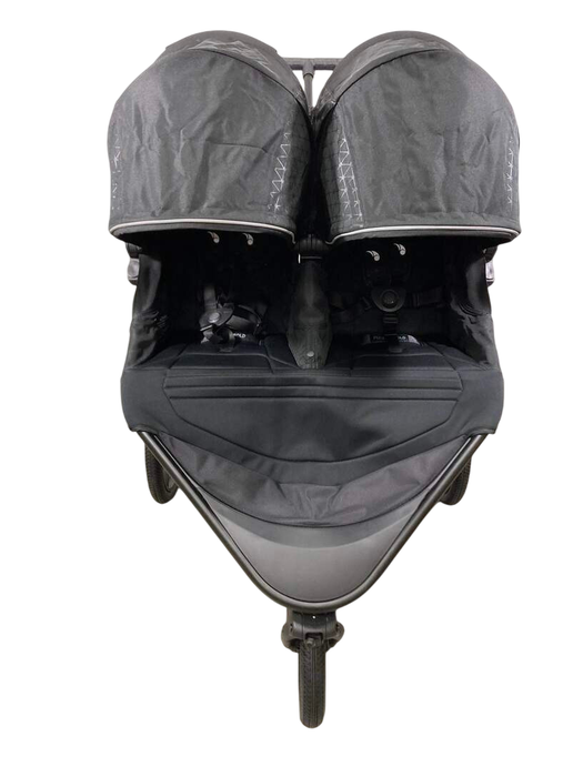 Baby Jogger Summit X3 Double Stroller, 2023, Midnight Black