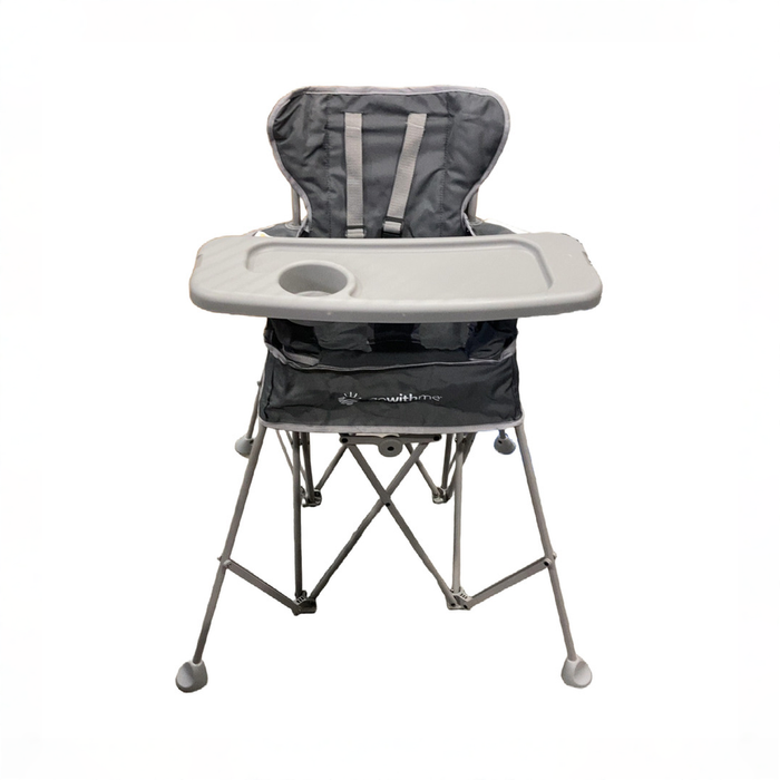 Shop Baby Delight Go With Me Uplift Deluxe Portable High Chair, Grey at GoodBuy Gear