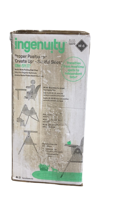 Shop Ingenuity Proper Positioner Deluxe High Chair, Soulful Skies at GoodBuy Gear