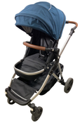 Shop Mockingbird Single to Double 2.0 Stroller, 2024, Sea, Silver With Penny Leather, Watercolor Drops at GoodBuy Gear