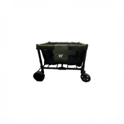 Shop Wonderfold W4 Multifunctional Quad Stroller Wagon, 2026, Dark Olive at GoodBuy Gear