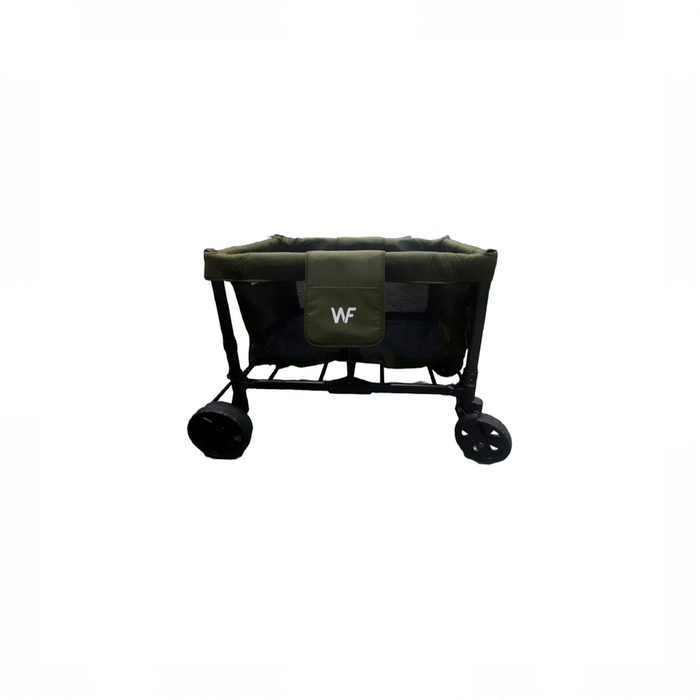 Shop Wonderfold W4 Multifunctional Quad Stroller Wagon, 2026, Dark Olive at GoodBuy Gear