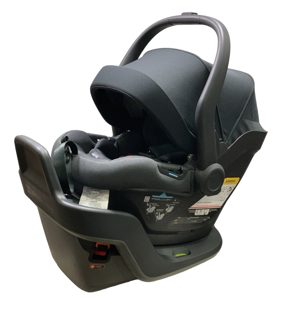 UPPAbaby MESA MAX Infant Car Seat and Base, 2023, DualTech Jake (Charc