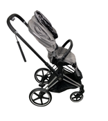 Shop Cybex PRIAM Stroller, 2019, Manhattan Grey, Chrome With Black Details at GoodBuy Gear