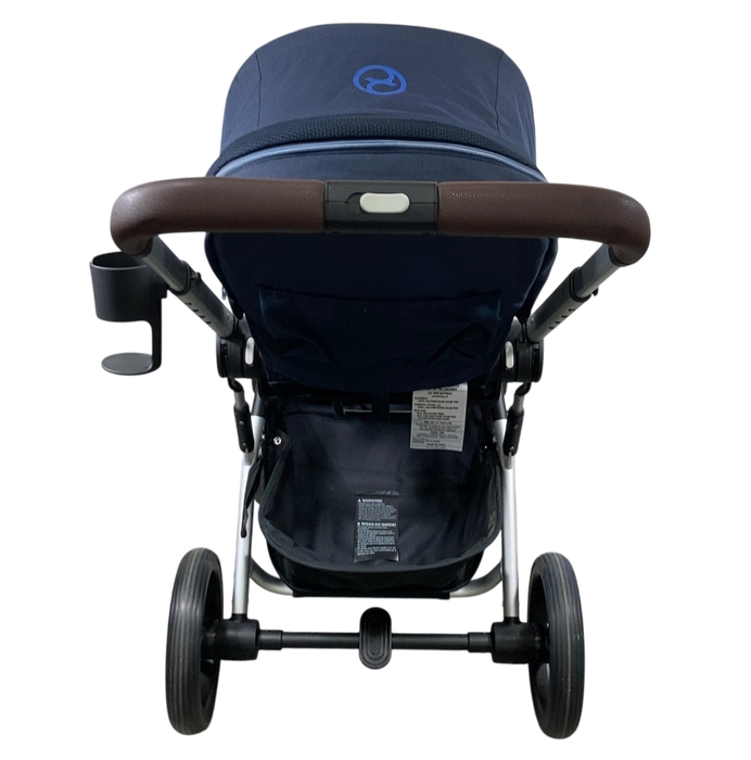 Shop Cybex Balios S Lux Stroller, 2024, Ocean Blue, Silver at GoodBuy Gear
