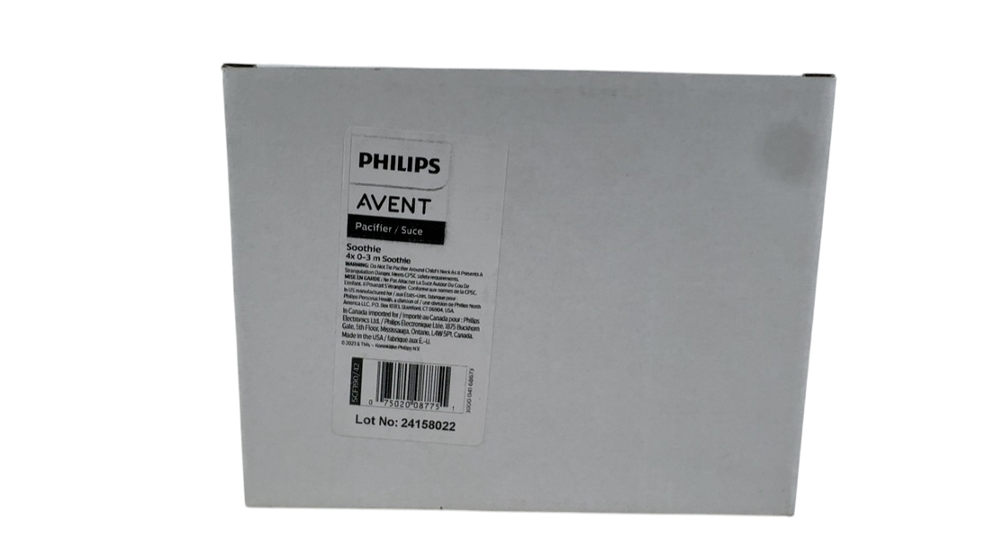 Shop Philips Avent Soothie Pacifiers, 0-3 Months, 4 Pack, Pink/Purple at GoodBuy Gear