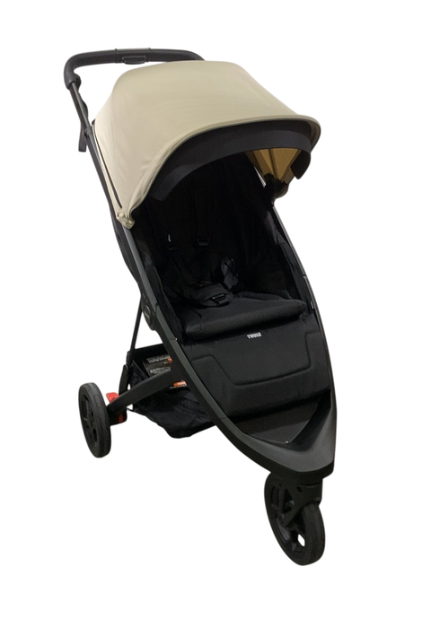 Shop Thule Spring Stroller, Black, 2024, Soft Beige at GoodBuy Gear
