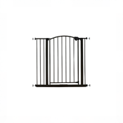 Shop Regalo Arched Decor Safety Gate, 30 Inch, Bronze, Metal at GoodBuy Gear