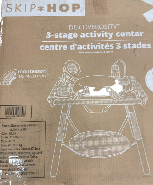 Shop Skip Hop Discoverosity Montessori-Inspired 3-Stage Activity Center & Play Table, Multi at GoodBuy Gear