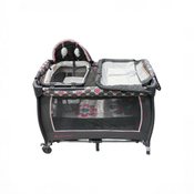Shop Baby Trend Lil Snooze Deluxe II Nursery Center, Daisy Dots at GoodBuy Gear