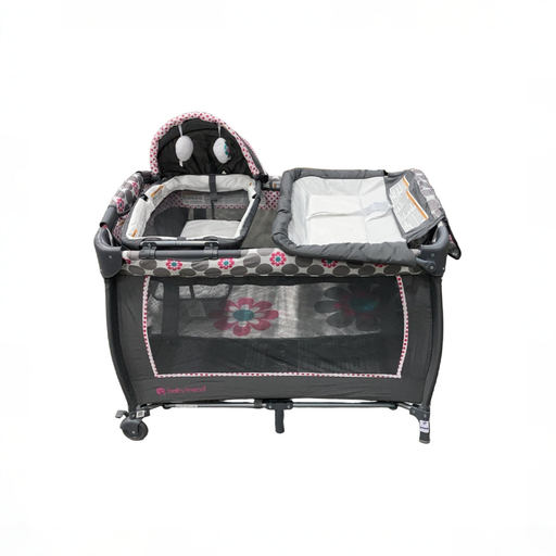 Shop Baby Trend Lil Snooze Deluxe II Nursery Center, Daisy Dots at GoodBuy Gear