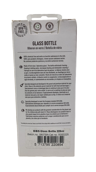 Shop BIBS Glass Bottle, 225ml at GoodBuy Gear