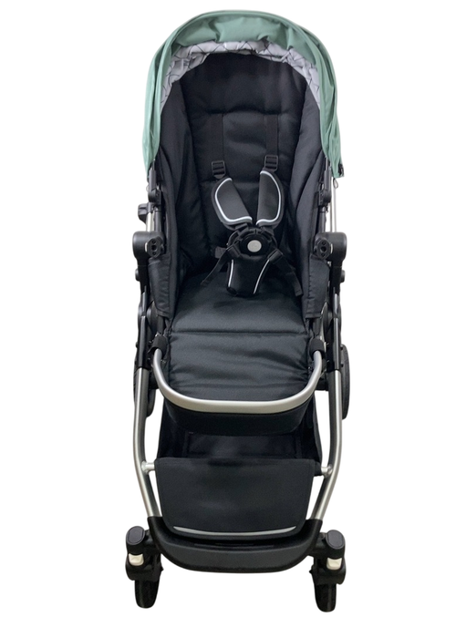 Shop Mockingbird Single to Double 2.0 Stroller, 2024, Sage, Silver With Penny Leather, Windowpane at GoodBuy Gear