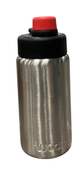 Shop Woom GLUG Stainless Steel Bottle + Bottle Cage, Stainless at GoodBuy Gear