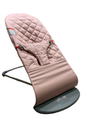 Shop BabyBjorn Bouncer Bliss, Dark Gray Frame, Old Rose Cotton at GoodBuy Gear
