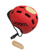Shop Woom Ready Kids Helmet, Medium, Without Light, Woom Red at GoodBuy Gear