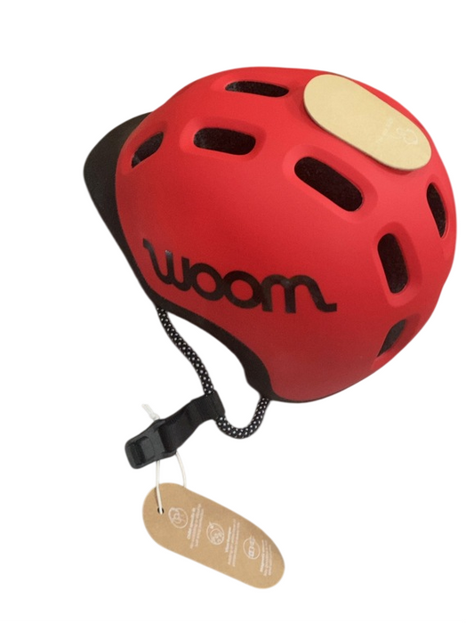 Shop Woom Ready Kids Helmet, Medium, Without Light, Woom Red at GoodBuy Gear