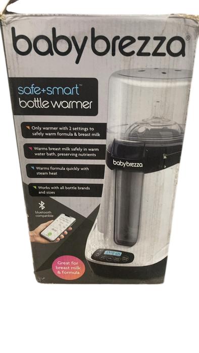 Shop Baby Brezza Safe + Smart Bottle Warmer, White on Black at GoodBuy Gear