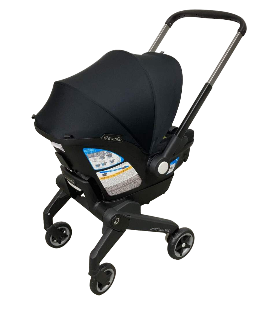 bugaboo car seat stroller combo Evenflo Shyft Dual Ride Infant Car Seat Stroller Combo, 2023, Durham G