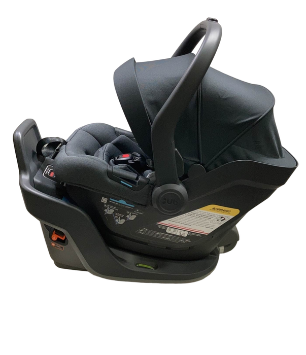 secondhand UPPAbaby MESA MAX Infant Car Seat and Base, DualTech Jake (Black), 2023