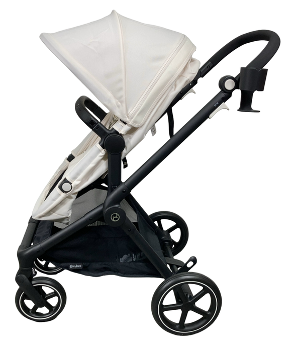 Cybex Eos and Aton G Travel System, 2025, Black, Seashell Beige