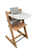 Shop Stokke Tripp Trapp High Chair Complete² + Newborn Set, Natural with Nordic Grey at GoodBuy Gear