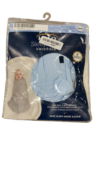 Shop Halo SleepSack Swaddle, Baby Blue, Newborn at GoodBuy Gear