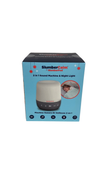 Shop SlumberPod SlumberCalm 2 in 1 Sound Machine & Night Light, White/Gray at GoodBuy Gear