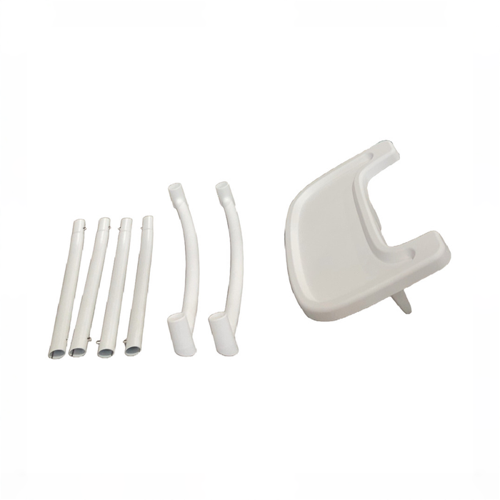 Shop Baby Trend Flat Fold High Chair, Stellar Grey at GoodBuy Gear