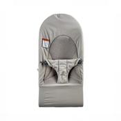 Shop BabyBjorn Bouncer Balance Soft, Dark Gray Frame, Sand Gray TriFabric at GoodBuy Gear