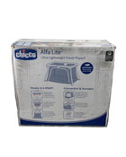 used Chicco Alfa Lite Lightweight Travel Playard, Midnight