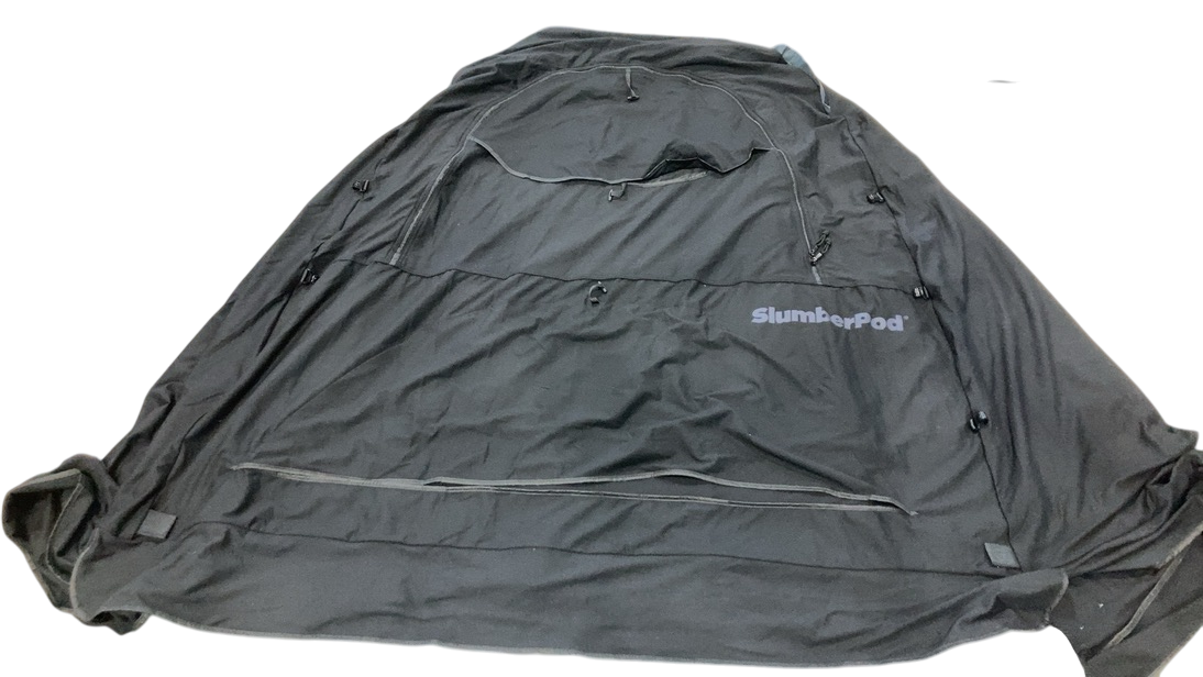 Shop SlumberPod 3.0 Sleep Canopy with Fan, Black with Gray Accents at GoodBuy Gear