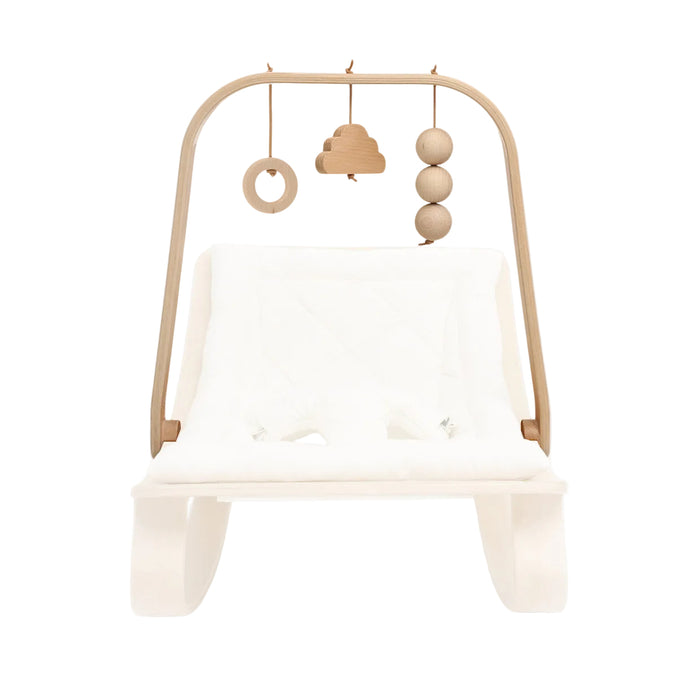 Charlie Crane LEVO Baby Rocker Arch, Beech