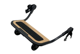 Shop UPPAbaby VISTA PiggyBack Ride-Along Board (2015+), Natural Wood/Black at GoodBuy Gear