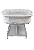 Shop Delta Children Sweet Dreams Bassinet with Airflow Mesh, Grey Infinity at GoodBuy Gear