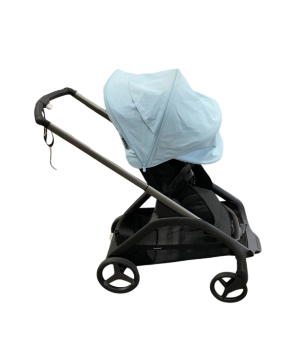 Shop Bugaboo Dragonfly Stroller, 2023, Graphite, Midnight Black, Skyline Blue at GoodBuy Gear