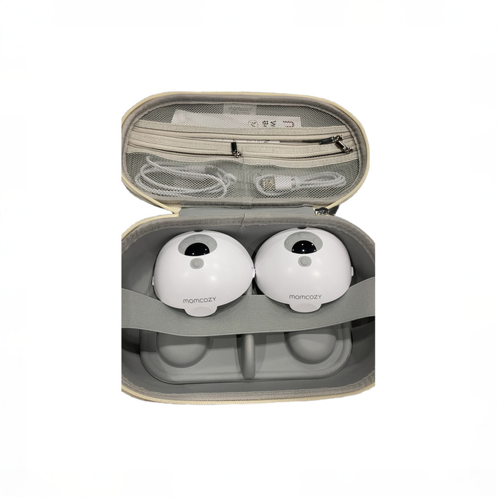 Shop Momcozy All-in-one M5 Double Wearable Breast Pump, Quill Grey at GoodBuy Gear
