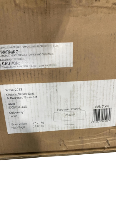 Shop Silver Cross Wave Stroller, 2022, Lunar at GoodBuy Gear