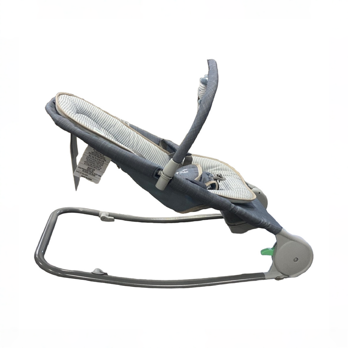 Shop Ingenuity Happy Belly Rock-to-Bounce Massage Seat, Chambray at GoodBuy Gear