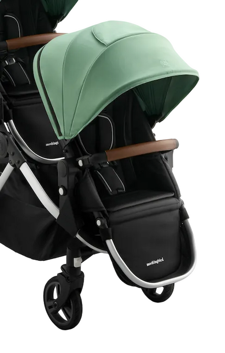 Shop Mockingbird 2nd Seat Kit 3.0, Sage, Silver with Penny Leather at GoodBuy Gear