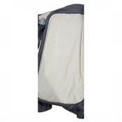 Shop Monbebe Play Yard with Full-Size Rocking Bassinet, Castle Point at GoodBuy Gear