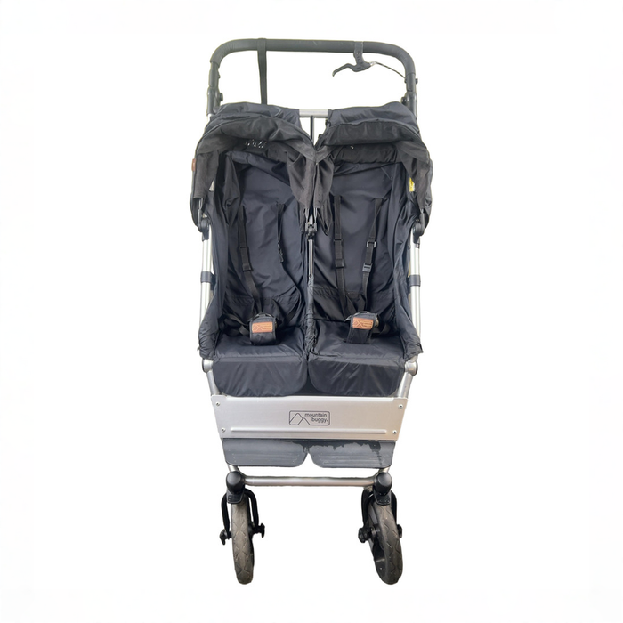 Shop Mountain Buggy Duet Double Stroller, 2021, Black at GoodBuy Gear