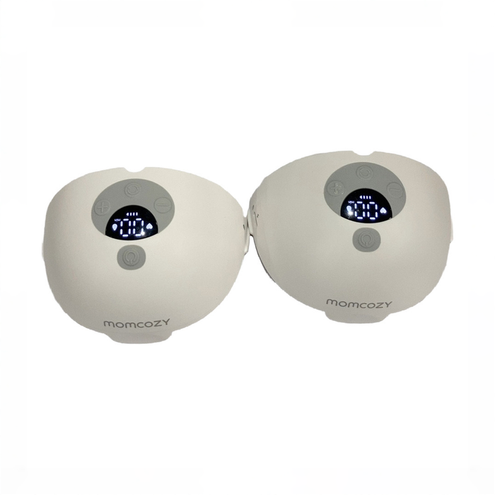 Shop Momcozy All-in-one M5 Double Wearable Breast Pump, Quill Grey at GoodBuy Gear