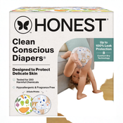 Shop Honest Company Club Box Diapers, 40 Count, It's A Pawty + So Delish, Size 6 at GoodBuy Gear