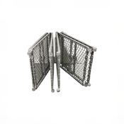 Shop Regalo 2-in-1 Plastic Play Yard and Safety Gate, Gray at GoodBuy Gear