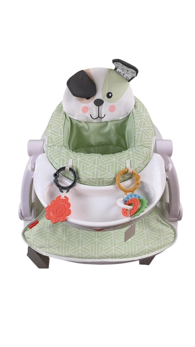 Shop Fisher Price Premium Sit-Me-Up Floor Seat with Toy Tray, Puppy Perfection at GoodBuy Gear